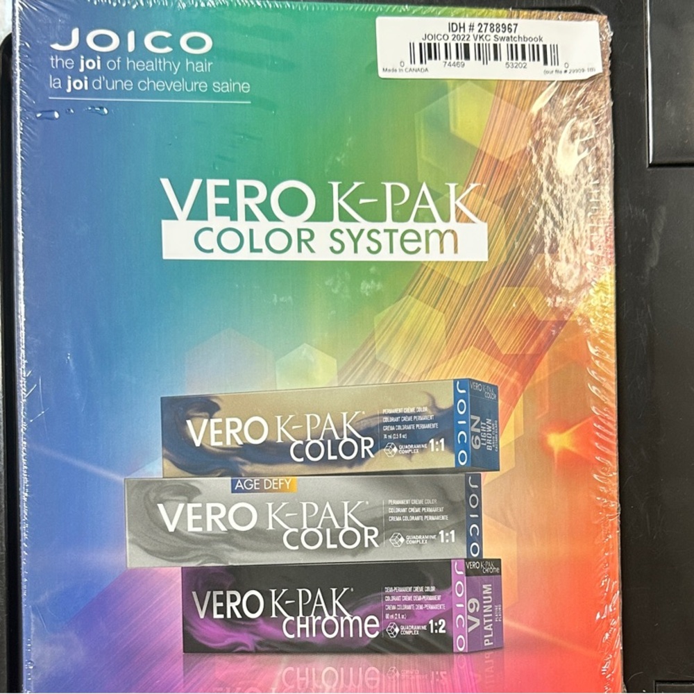 Joico Vero K-Pak Color System Swatch Book
